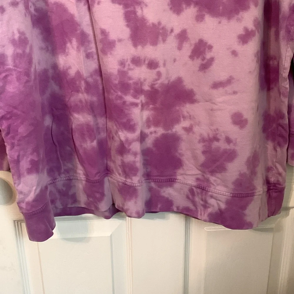 Urban National 2x purple tie dye long sleeve t-shirt - Picture 5 of 7